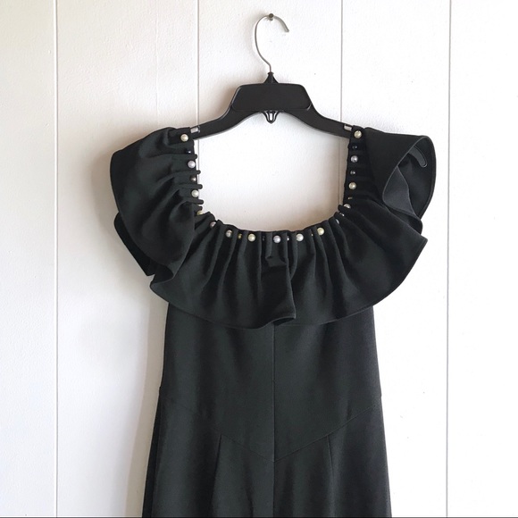 NWT ZAC Zac Posen Claudine Off-the-Shoulder Gown - Picture 4 of 6